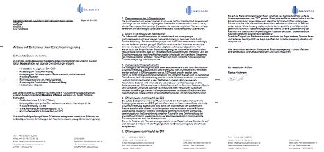 Formbrief zur Befreiung von Einzelraumregelung bei BAFA KFW EneV