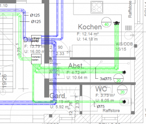 , Auslegung L&uuml;ftungsanlage
